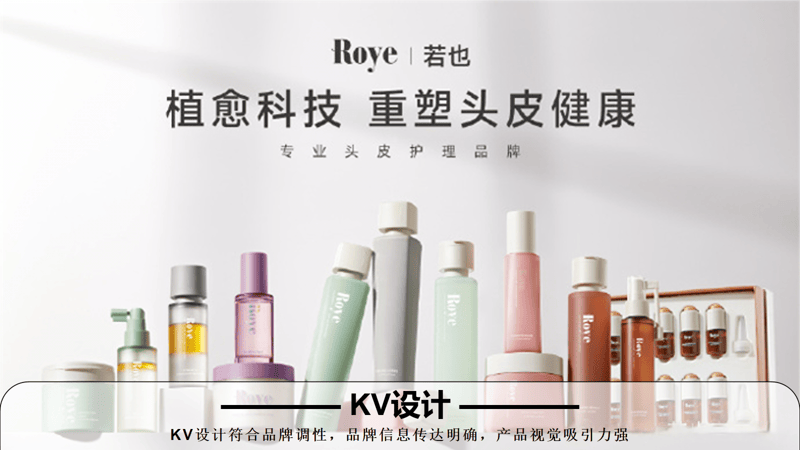 若也的全链路品牌打造之道（下）（全案咨询、定位、战略全案营销）排行前三的行舟品牌咨询：植愈科技破局头皮护理赛道：Roye(图4)
